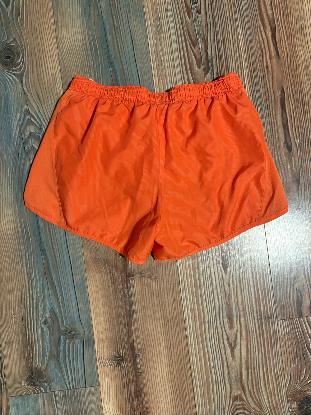Adidas Women’s Bright Orange Athletic Shorts - Picture 2 of 3